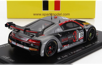 AUDI R8 Lms Gt3 Team Attempto Racing №99 2nd Silver Cup Class 24h Spa (2022) M.Zug - J.Puhakka - N.Scholl - A.aka, Black Red