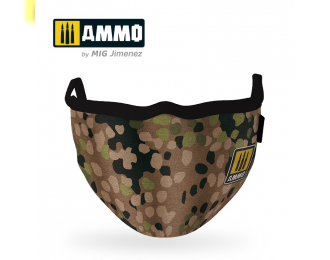 AMMO Face Mask "Erbsenmuster" (Hygienic protective mask 100% polyester)