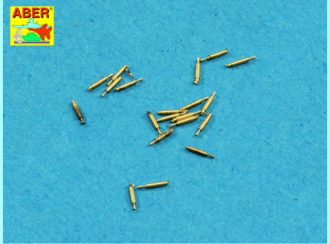 Set of 20 pcs (12,7mm) Vickers Mk.III machine gun barrels for Royal Navy ships