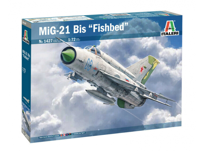 Сборная модель Самолет MiG-21bis "Fishbed"