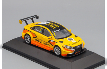 LADA Vesta WTCC, Автолегенды Новая эпоха 17, yellow / orange