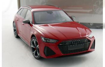 AUDI RS 6 AVANT - 2019 - RED METALLIC