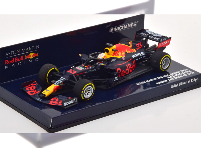 RED BULL AM RB16 Winner GP Abu Dhabi, Verstappen (2020)