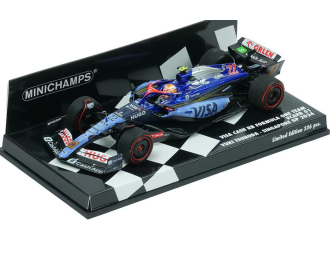 RACING BULLS F1 Vcarb-01 Team Visa Cash App №22 Singapore Gp (2024) Yuki Tsunoda, Blue White
