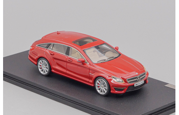 (Б/У) MERCEDES-BENZ AMG CLS63 Shooting Brake S-Model, red metallic