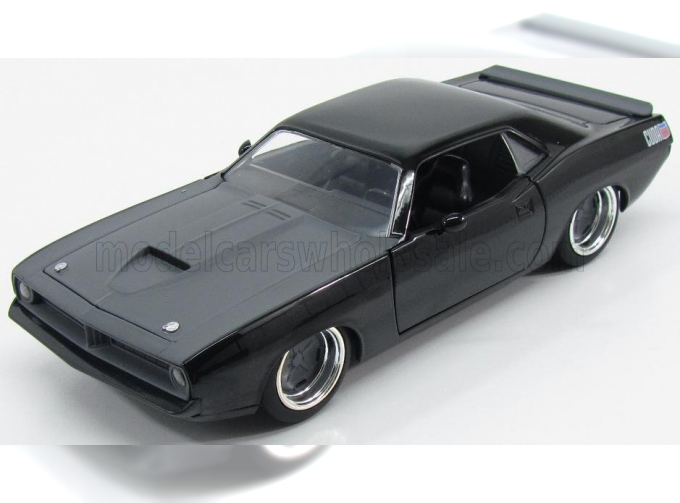 PLYMOUTH Letty's Barracuda 440 Coupe (1969) - Fast & Furious 7 - (2015), Black Grey