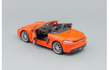 PORSCHE Boxster 718 (982) Spider (2016), Orange