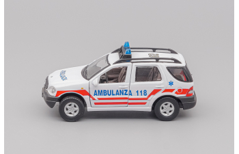MERCEDES-BENZ M-Class Ambulanza 118, white
