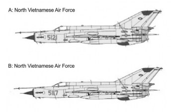 Сборная модель M&G-21MF Vietnam War