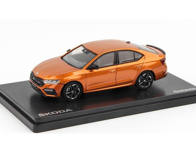 Škoda Octavia IV RS 2020 Oranžová Phoenix Metalíza