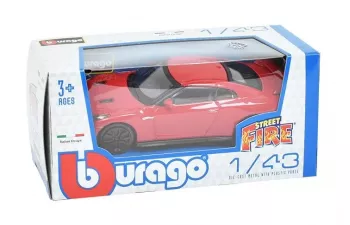 NISSAN GT-R (2017), red