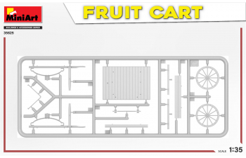 Сборная модель Тележка с фруктами