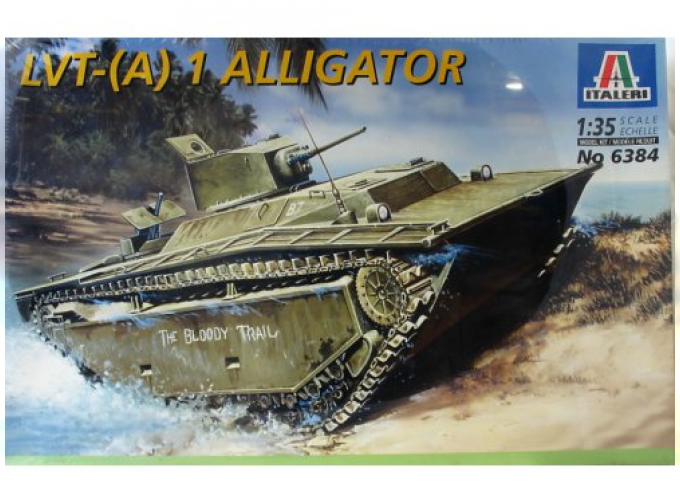 Сборная модель Бронеавтомобиль LVT-(A) 1 ALLIGATOR