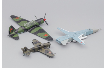 Набор из 3 моделей из серии Легендарные Самолеты