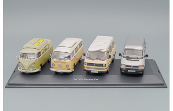 VOLKSWAGEN Camping Bus Set with T1 T2 T3 and T4