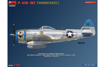 Сборная модель DRAGON WINGS P-47n-1re Thunderbolt Airplane Military 1942