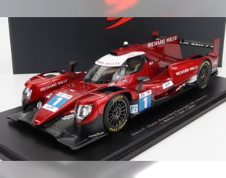 ORECA Gibson 07 Gk428 4.2l V8 Team Richard Mille Racing N1 24h Le Mans (2022) L.wadoux - S.Ogier - C.Milesi - Con Vetrina - With Showcase - Special Box, Red