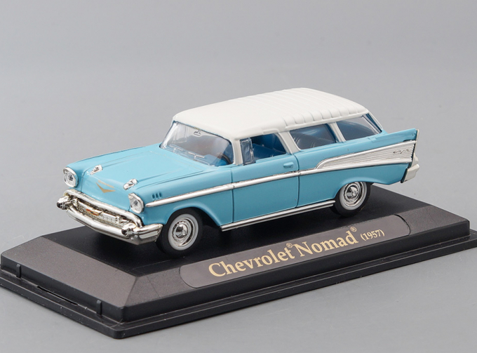 CHEVROLET Nomad (1957), light blue / white