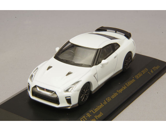 NISSAN GT-R *Limited of 50 units Special Edition* (R35) (2019), brilliant white pearl 