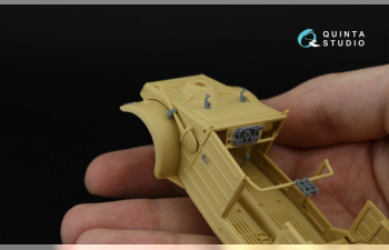 3D Декаль интерьера кабины Kubelwagen Type 82 (Tamiya) (с 3D-печатными деталями)
