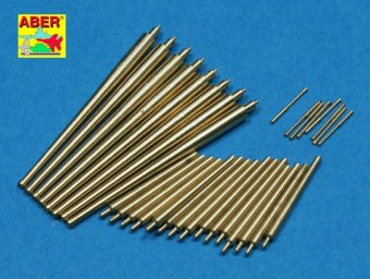 Set of Barrels for Italian Navy Pola class heavy crusies 203mm x 8; 100mm x 16, 37mm x 8