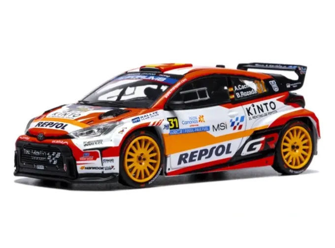 TOYOTA YARIS GR RALLY2 TEAM REPSOL WRC №31 Rally Islas Canarias (2025) Alejandro Cachon - Borja Rozada