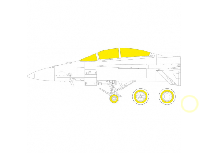 Маска окрасочная F/ A-18F