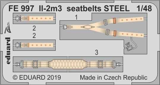 Ил-2м3 стальные ремни
