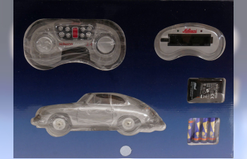 RC PORSCHE 356 A Coupe RC Edition Schuco Tronic 2 4, silver