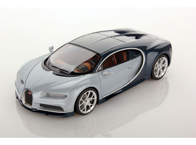 Bugatti Chiron 2016 (turquoise / silver)