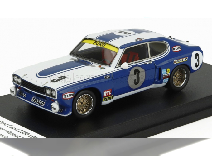 FORD Capri 2600 Lw №3 24h Spa Francorchamps (1973) Hans Heyer - Helmut Koinigg, Blue White