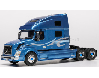 VOLVO VNL 730 TRACTOR TRUCK 3-ASSI (2010), blue