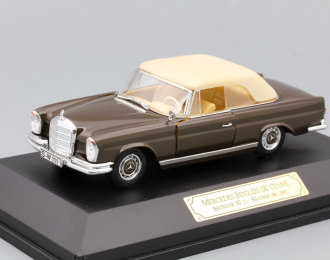 MERCEDES-BENZ 220SE W111 Cabriolet (Soft Top), brown