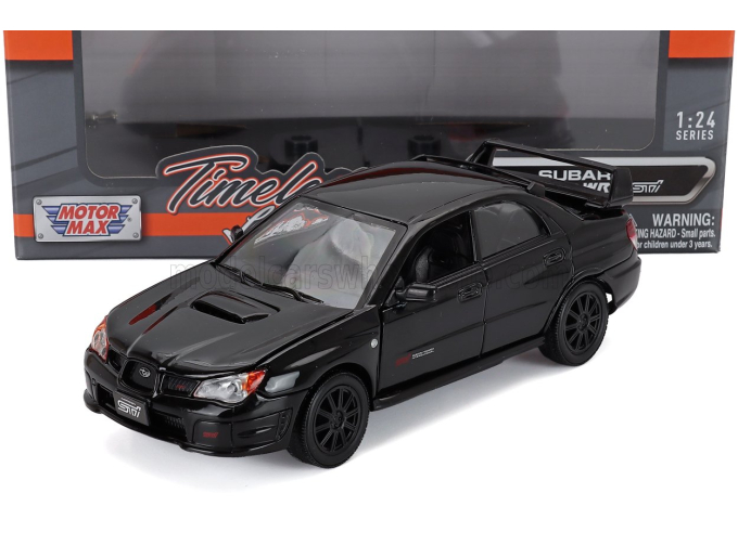SUBARU Impreza Wrx Sti (2003), black