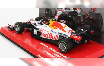 RED BULL F1 Rb16b Honda Ra620h Team Aston Martin N 11 3rd Turkish Gp 2021 Sergio Perez, White Red