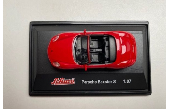 PORSCHE Boxster S, red