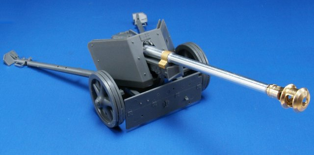 Металлический ствол для 7.5cm PaK40 L/46 (late model) Anti-tank gun