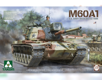 Сборная модель M60A1 U.S. Army Main Battle Tank