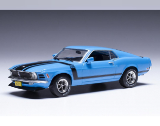 FORD Mustang Boss 302 Coupe (1970), light blue