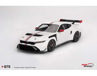 Ford Mustang GTD Spirit of America, white 2025