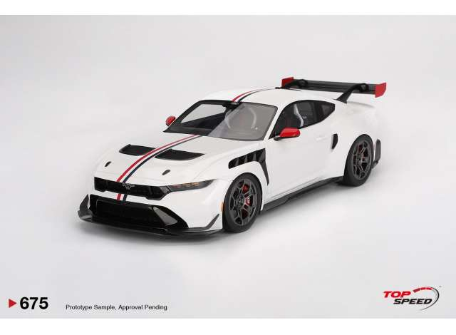 Ford Mustang GTD Spirit of America, white 2025