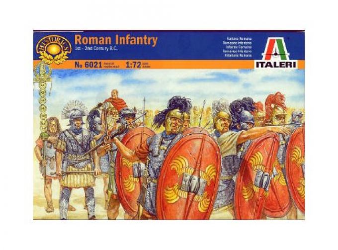 Сборная модель Солдаты ROMAN INFANTRY (I-II CENTURY B.C.)