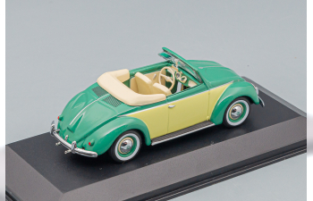 VOLKSWAGEN Hebmüller Cabriolet (1949), green / lemon