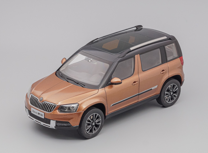 SKODA Yeti (2013), brown