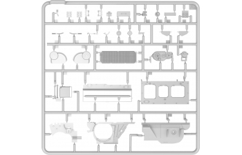 Сборная модель T-44 Interior Kit