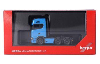 SCANIA CS 20 6x4 седельный тягач, голубой