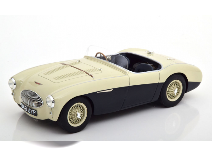 AUSTIN Healey 100S (1955), creme dark blue