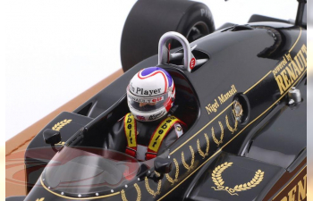 LOTUS 94T №12 4th British GP Formula 1 Nigel Mansell (1983)