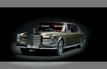 MERCEDES BENZ S-class 600 Pullman W100 - With Sun Roof (1963), Gold Met