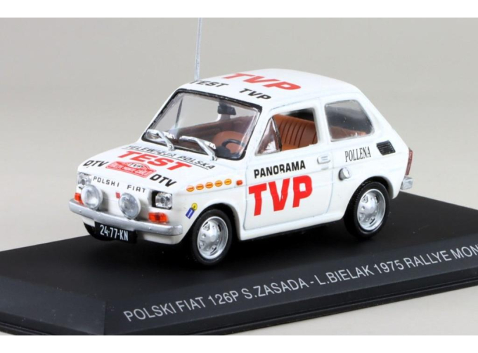 Polski FIAT 126P Rallye Monte Carlo S.Zasada L.Bielak (1975)